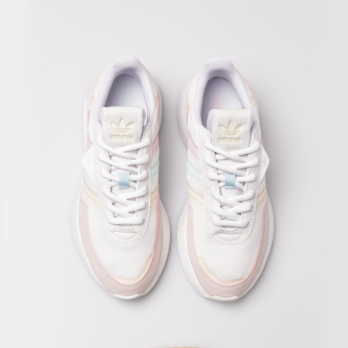 Детски маратонки ADIDAS RETROPY F2 J gx9229 цвят бял