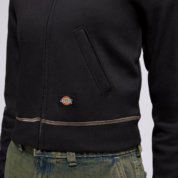 Дамски суичър DICKIES ПУЛОВЕР FUNNEL NECKL FZ CARDIGAN W dk0a4z71blk1 цвят черен
