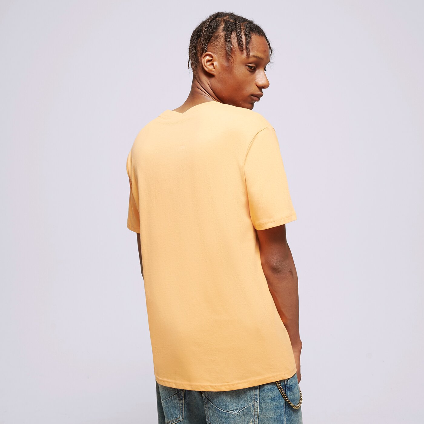 Мъжка тениска CHAMPION ТЕНИСКА CREWNECK ТЕНИСКА 216957os041 цвят оранжев