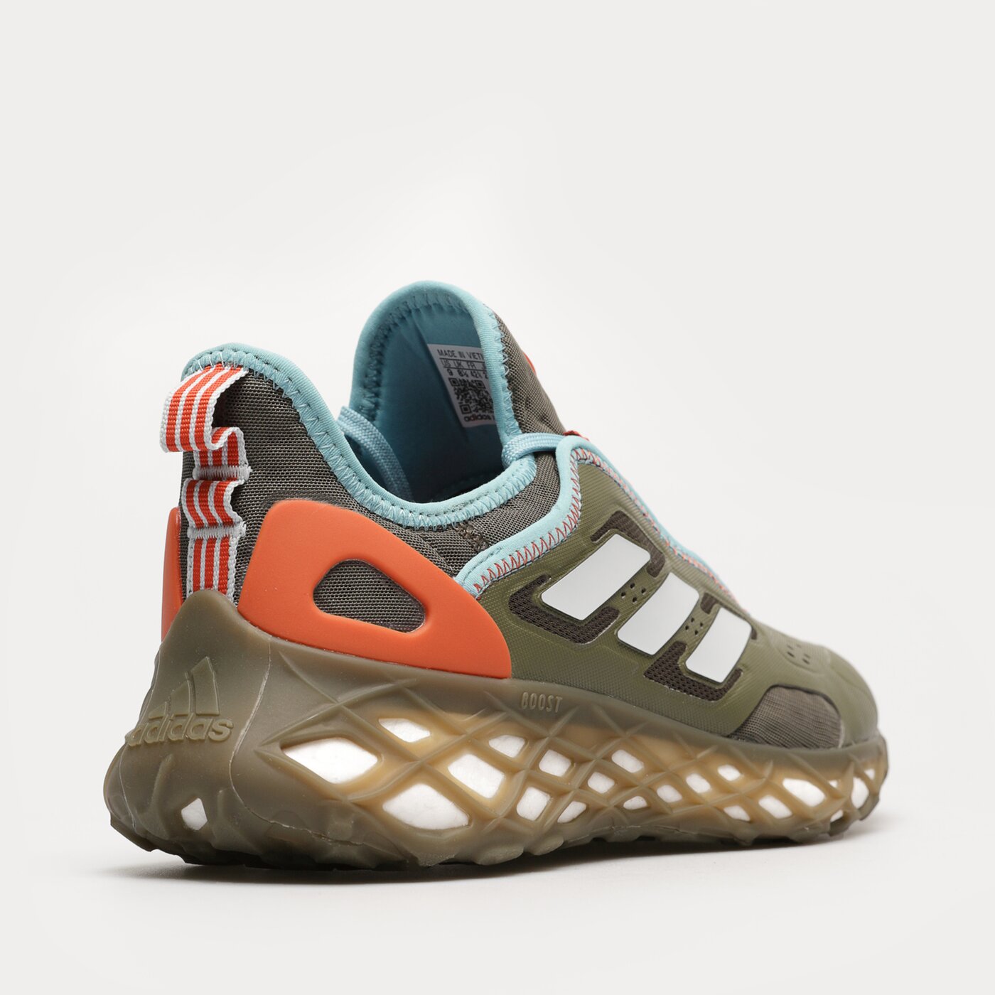 Мъжки маратонки ADIDAS WEB BOOST hq6170 цвят зелен