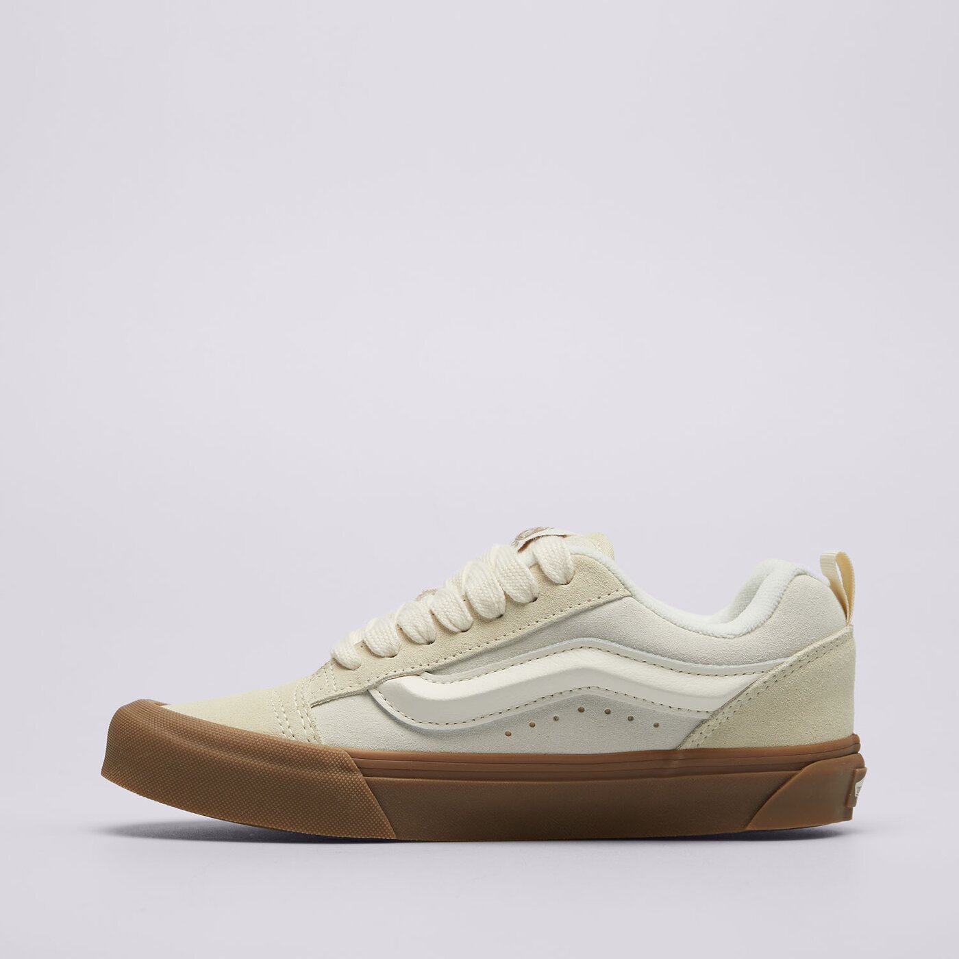 Дамски маратонки VANS KNU vn0009qcdbs1 цвят бежов