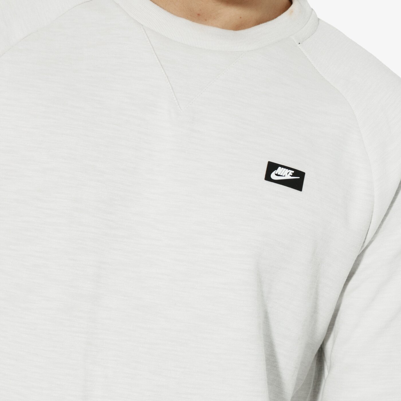 Мъжки суичър NIKE СУИТЧЪР M NSW OPTIC CRW SPORTSWEAR 928465-133 цвят сив