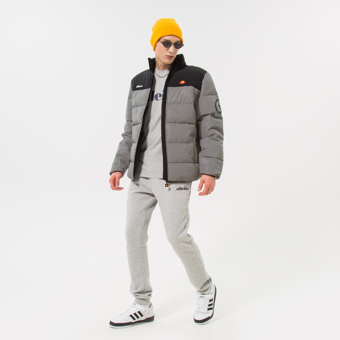 Мъжко зимно яке ELLESSE ЯКЕ ПУХЕН NEBULA JACKET BLK/RFLCTV shk12789037 цвят черен