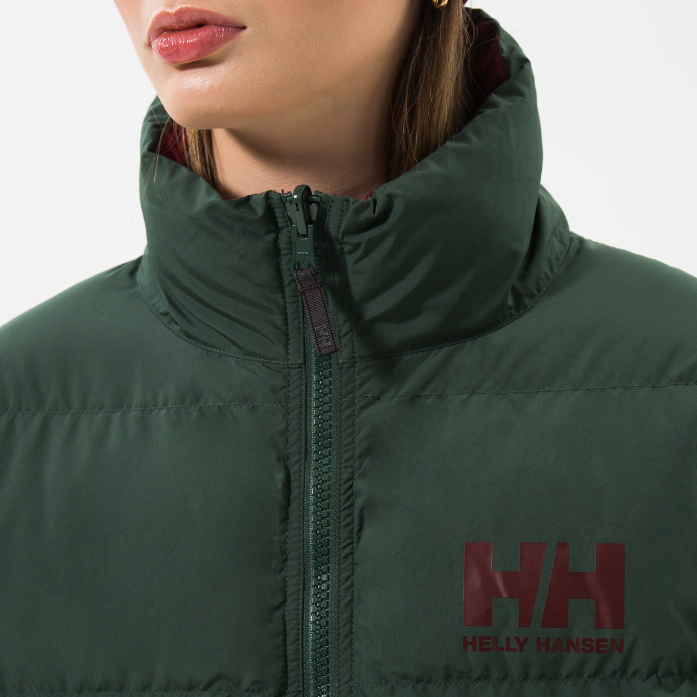Дамско зимно яке HELLY HANSEN ЯКЕ ЗИМНО W HH URBAN REVERSIBLE 29664391 цвят бордо