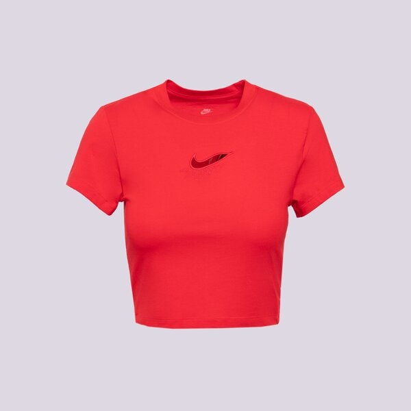 Дамска тениска NIKE ТЕНИСКА W NSW NK CHLL KNT TEE VDAY hf9534-657 цвят червен