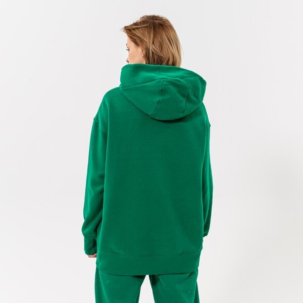 Дамски суичър NIKE СУИТЧЪР С КАЧУЛКА W NSW PHNX FLC OS PO HOODIE dq5860-365 цвят зелен