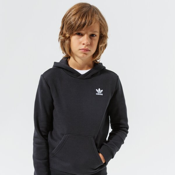 Детски суичър ADIDAS СУИТЧЪР С КАЧУЛКА HOODIE U h32352 цвят черен