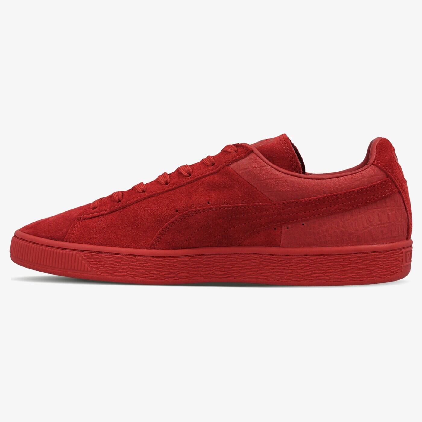 Мъжки маратонки PUMA SUEDE CLASSIC CASUAL EMBOSS 36137203 цвят червен