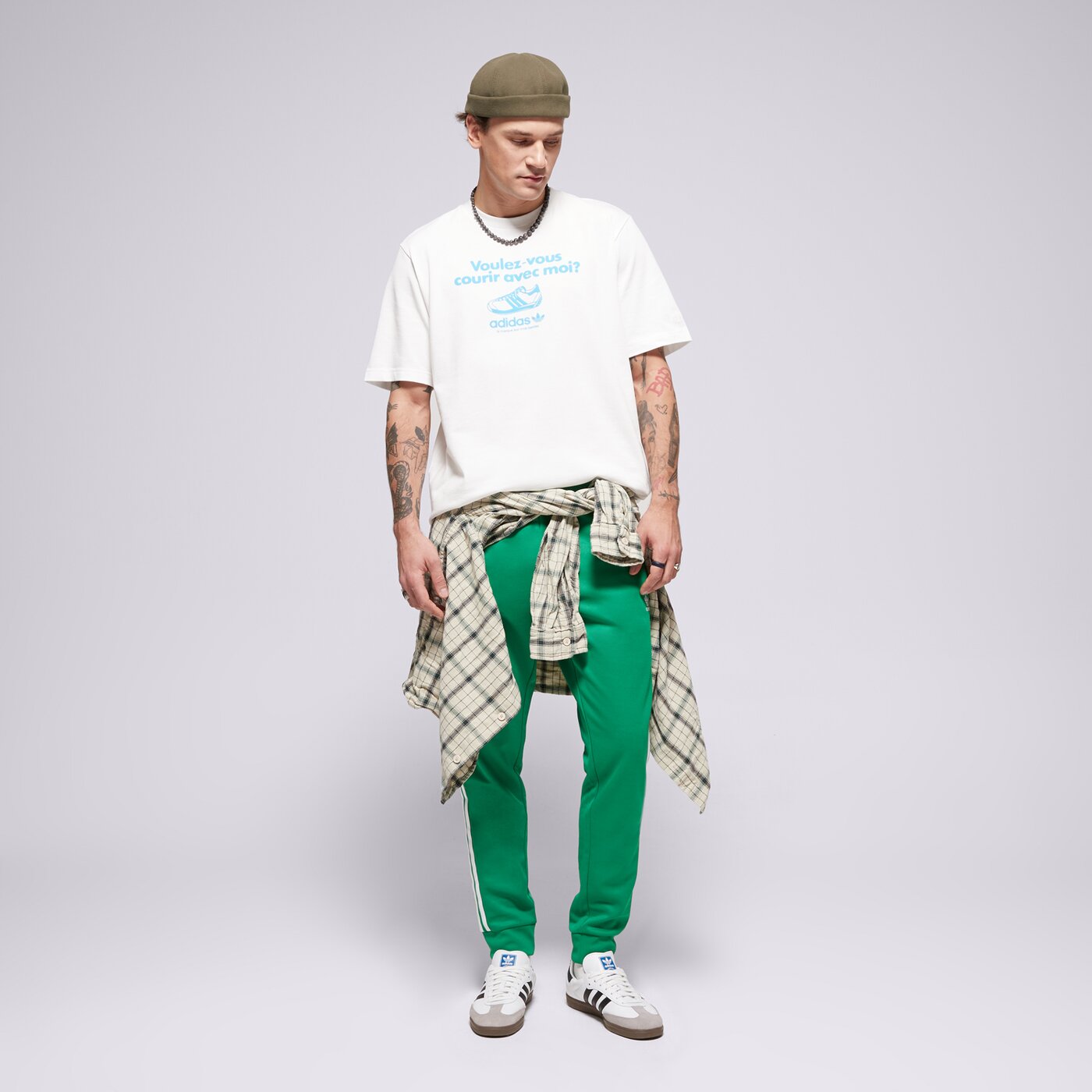 Мъжка тениска ADIDAS ТЕНИСКА GRFX TEE jc8365 цвят бял