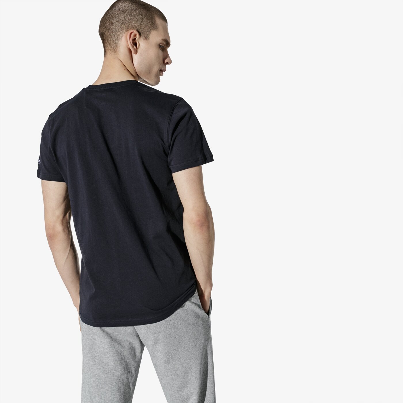 Мъжка тениска NEW ERA ТЕНИСКА MLB APP NY YANKEES NAV 11204000 цвят черен