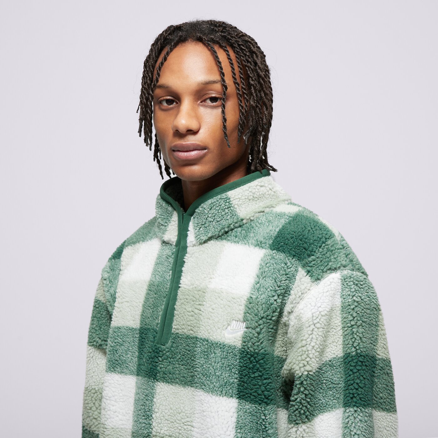 Мъжки суичър NIKE ПОЛАР M NK CLUB SSNL WNTRZD AOP HZ fz0896-323 цвят многоцветен