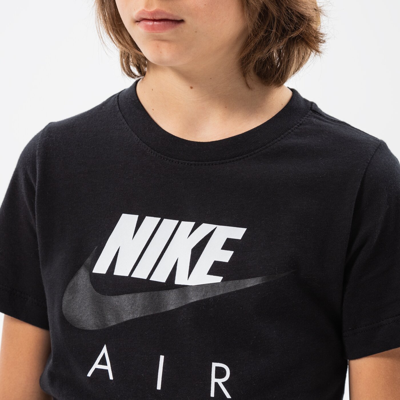 Детска тениска NIKE ТЕНИСКА SPORTSWEAR BOY cz1828-010 цвят черен
