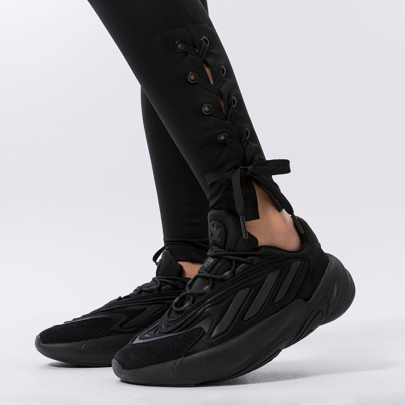 Дамски панталони ADIDAS КЛИН HW КЛИН hk5077 цвят черен