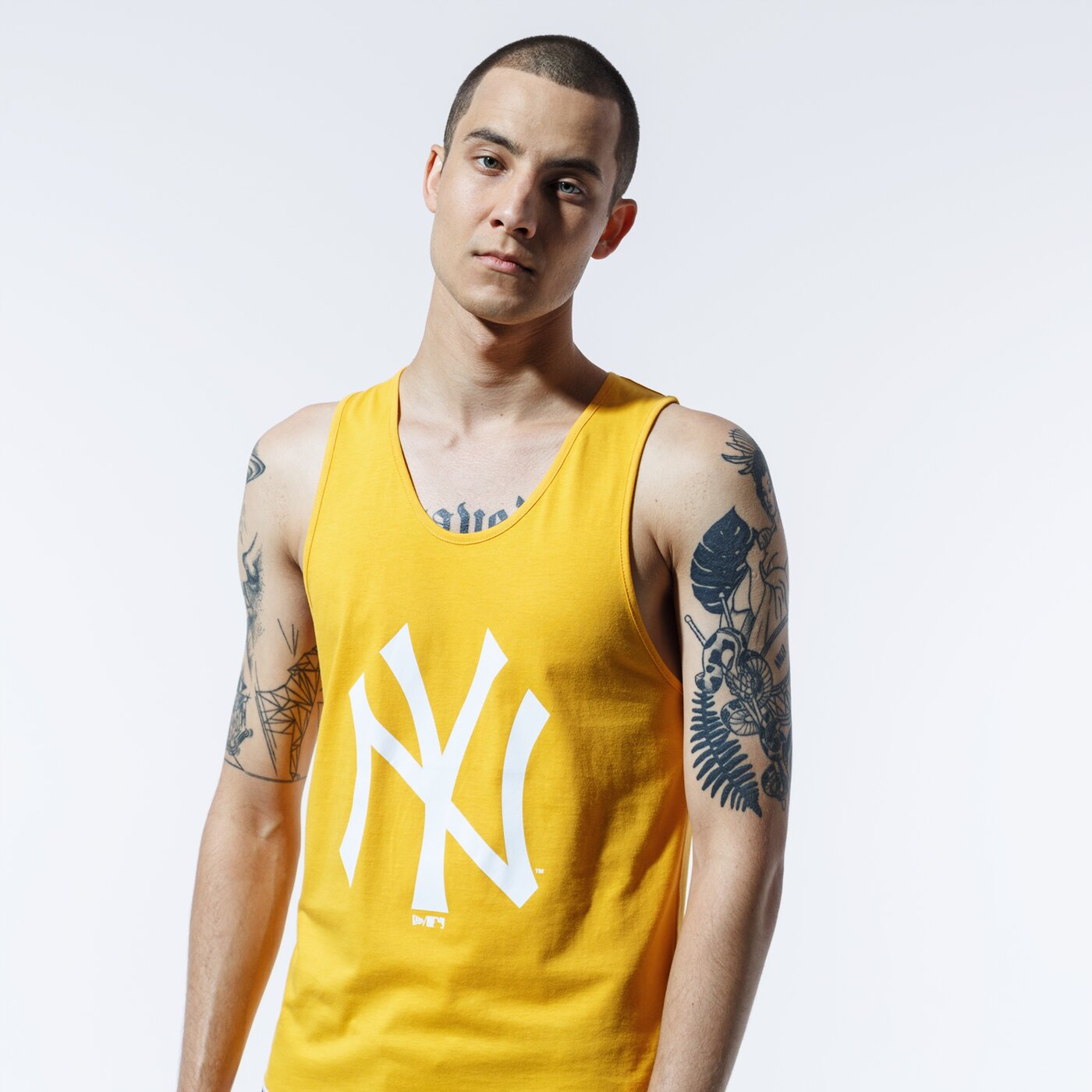 Мъжка тениска NEW ERA ПОТНИК MLB TEAM LOGO ПОТНИК NEYYAN AGD 12369816 цвят жълт