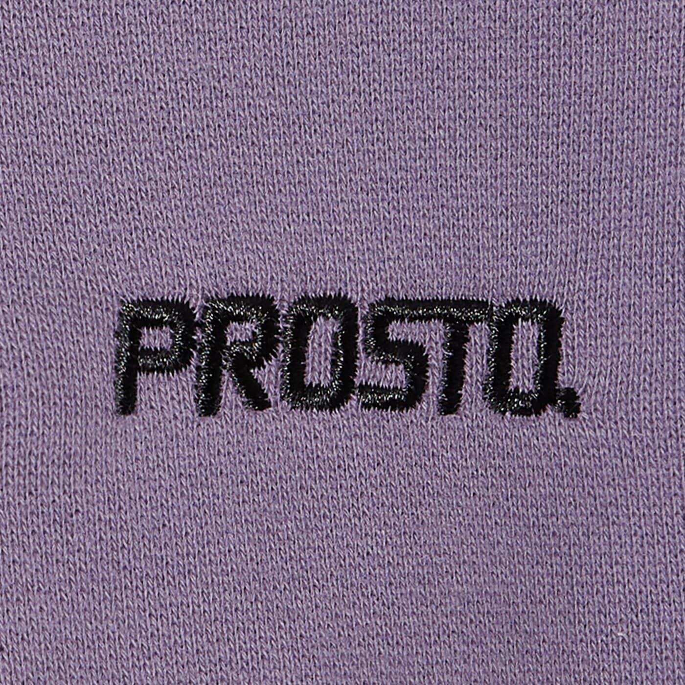 Мъжки суичър PROSTO СУИТЧЪР С КАЧУЛКА HOODIE SKIZZLE WASHED LAVENDER kl252mswe2183 цвят лавандулов