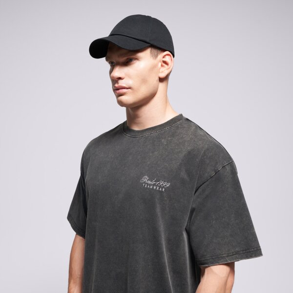 Мъжка тениска PROSTO ТЕНИСКА ATHLETIC WASHED BLACK kl252mtee1121 цвят сив