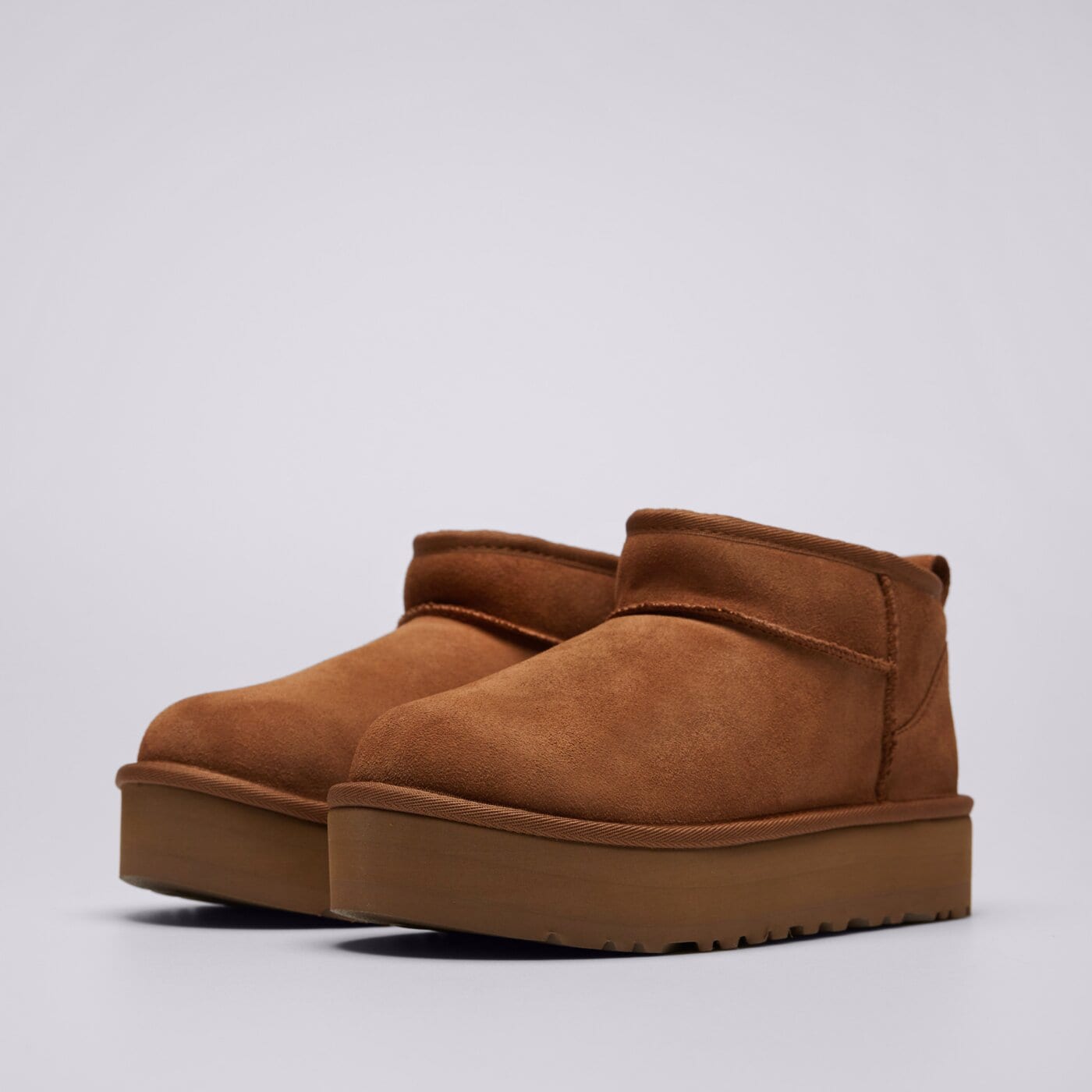 Детски кежуал UGG CLASSIC ULTRA MINI PLATFORM  1157791k-che цвят кафяв
