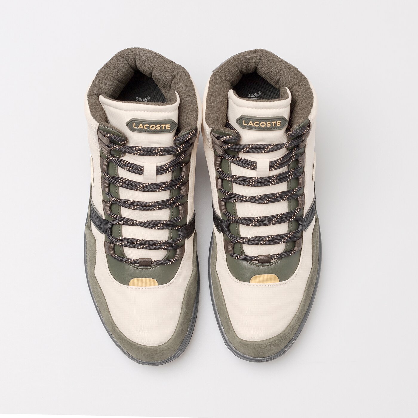 Мъжки зимни обувки LACOSTE T-CLIP WNTR MID 222 2 744sma00651y5 цвят бежов