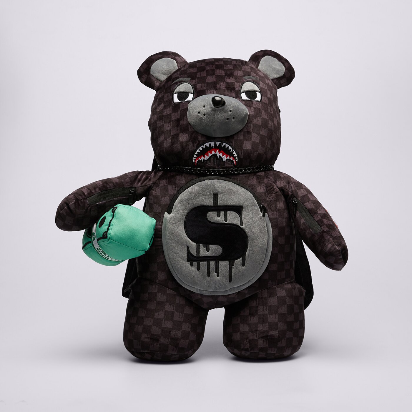 Детска раница SPRAYGROUND РАНИЦА DRIPPING SHARKS MONEYBEAR 910b7974nsz цвят черен