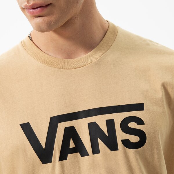 Мъжка тениска VANS ТЕНИСКА VANS CLASSIC vn000gggy971 цвят бежов