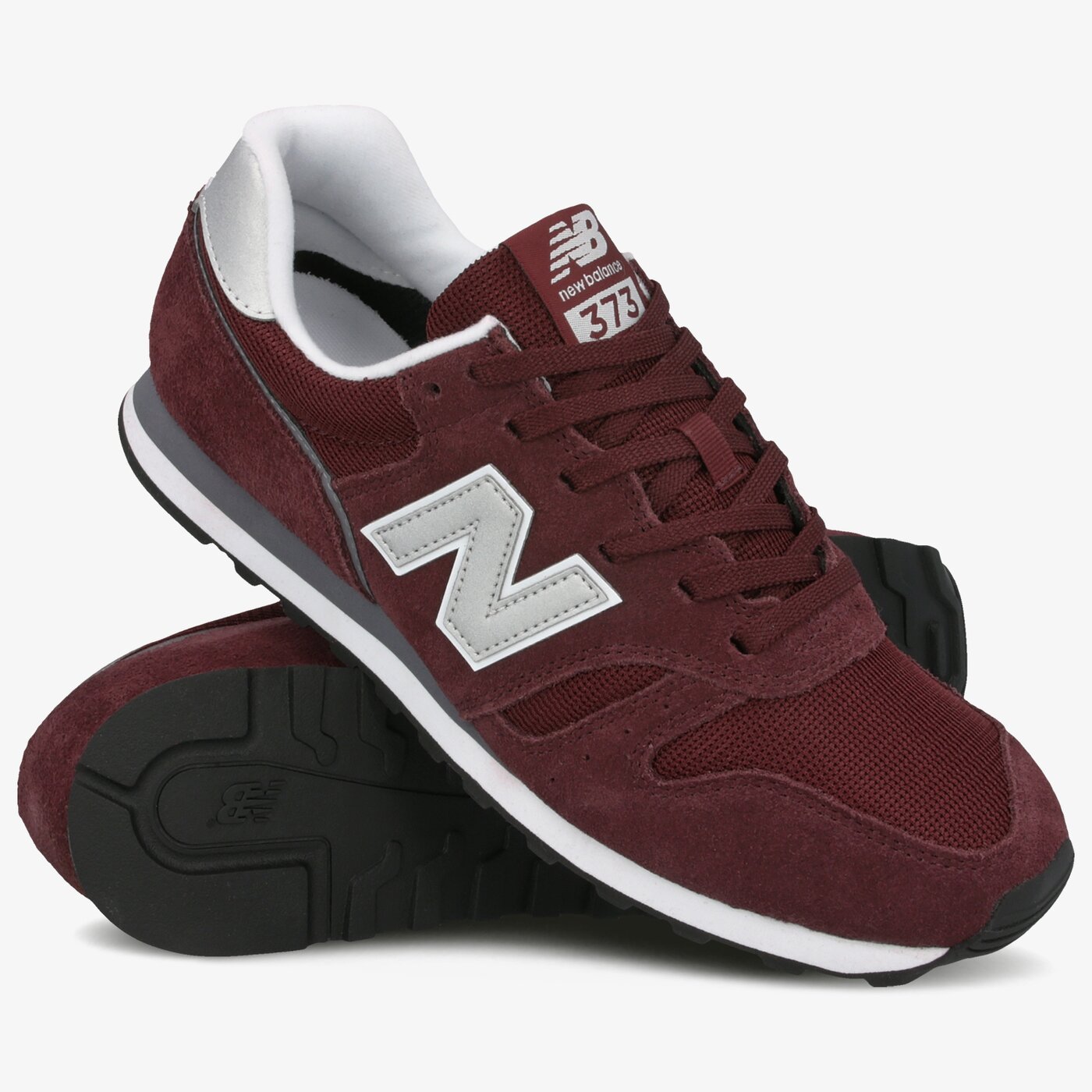 Мъжки маратонки NEW BALANCE 373  ml373cd2 цвят бордо