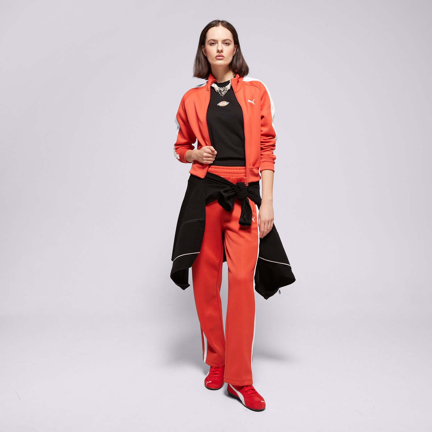 Дамски панталони PUMA ПАНТАЛОНИ TRACK PANTS OP 629797 15 цвят червен