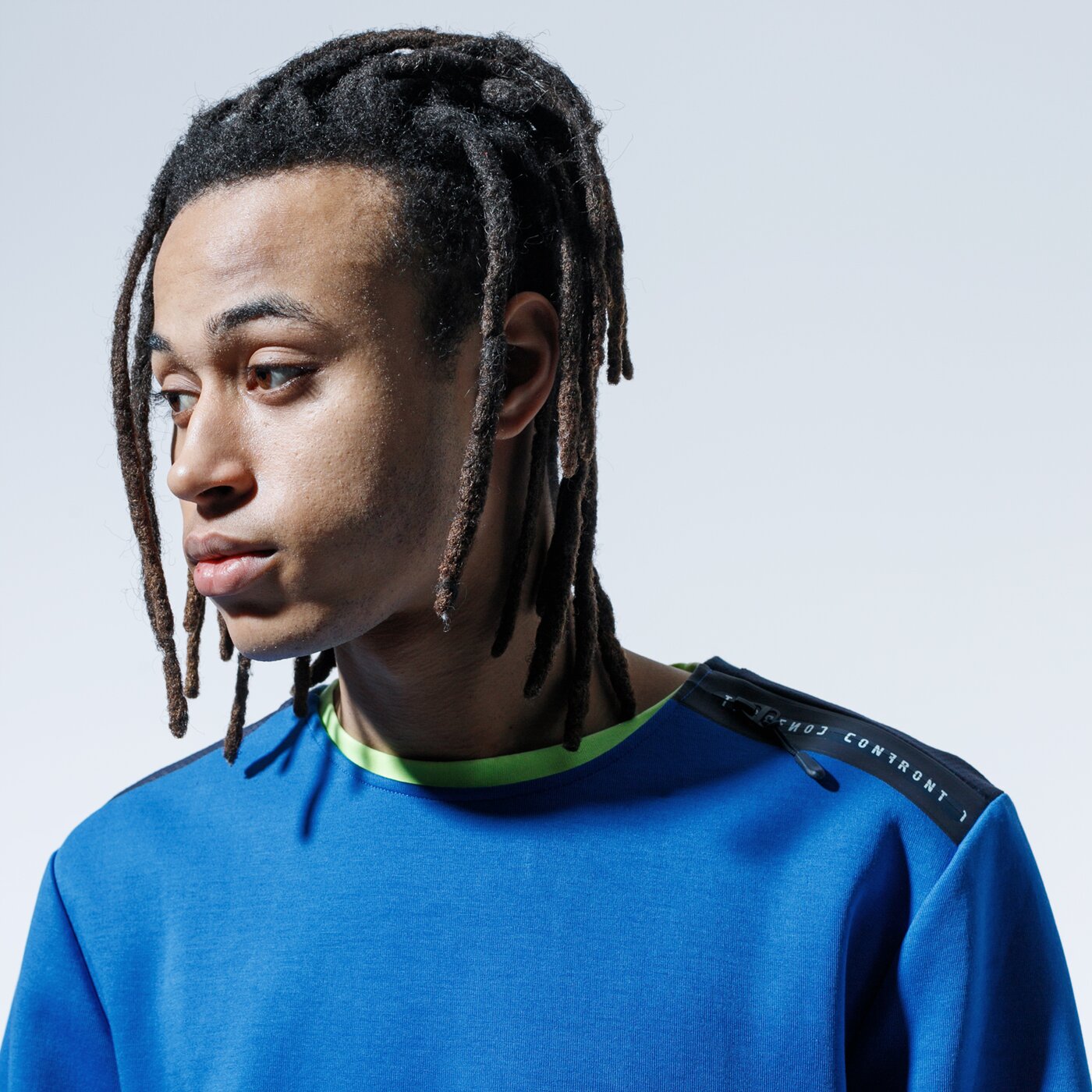 Мъжки суичър CONFRONT СУИТЧЪР SAN DIEGO cf120blm62002 цвят син