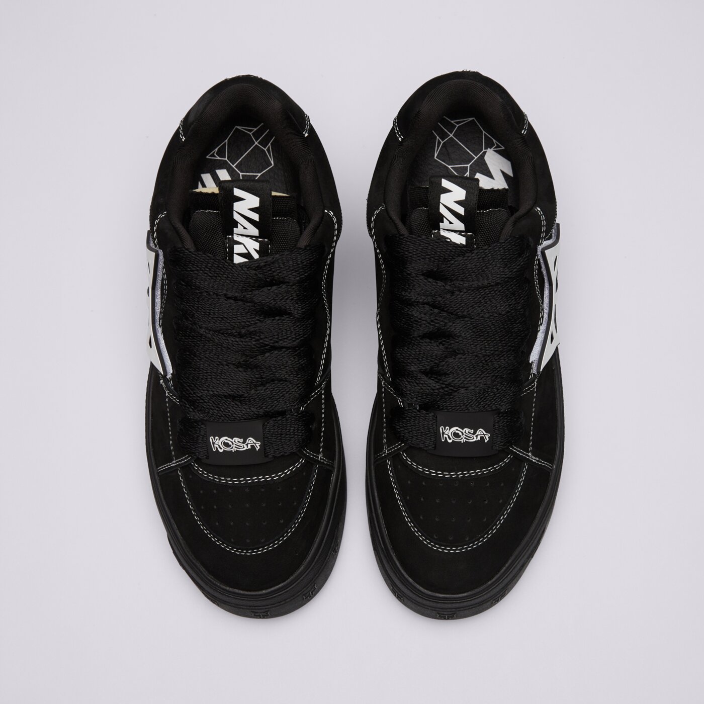 Мъжки маратонки NAKED WOLFE KOSA MIDNIGHT BLACK nwkosamidnightblack цвят черен