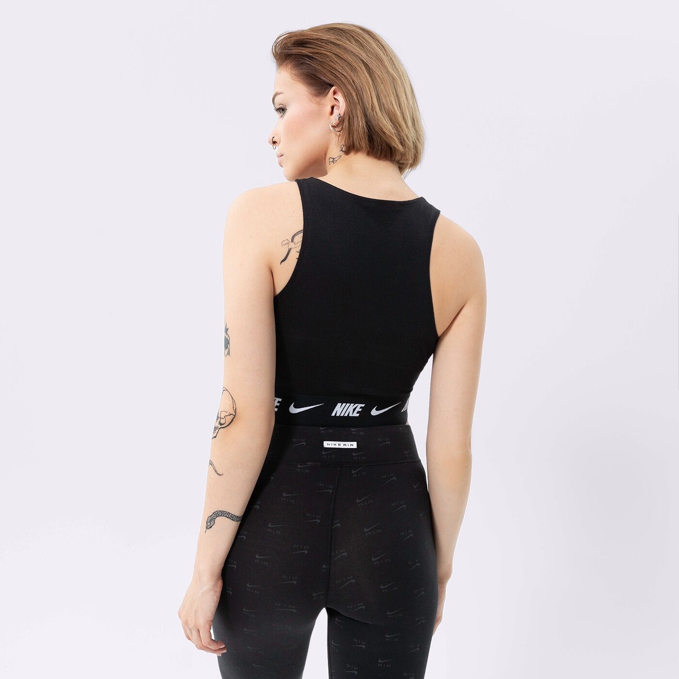 Дамска тениска NIKE ТОП dq9315-010 цвят черен