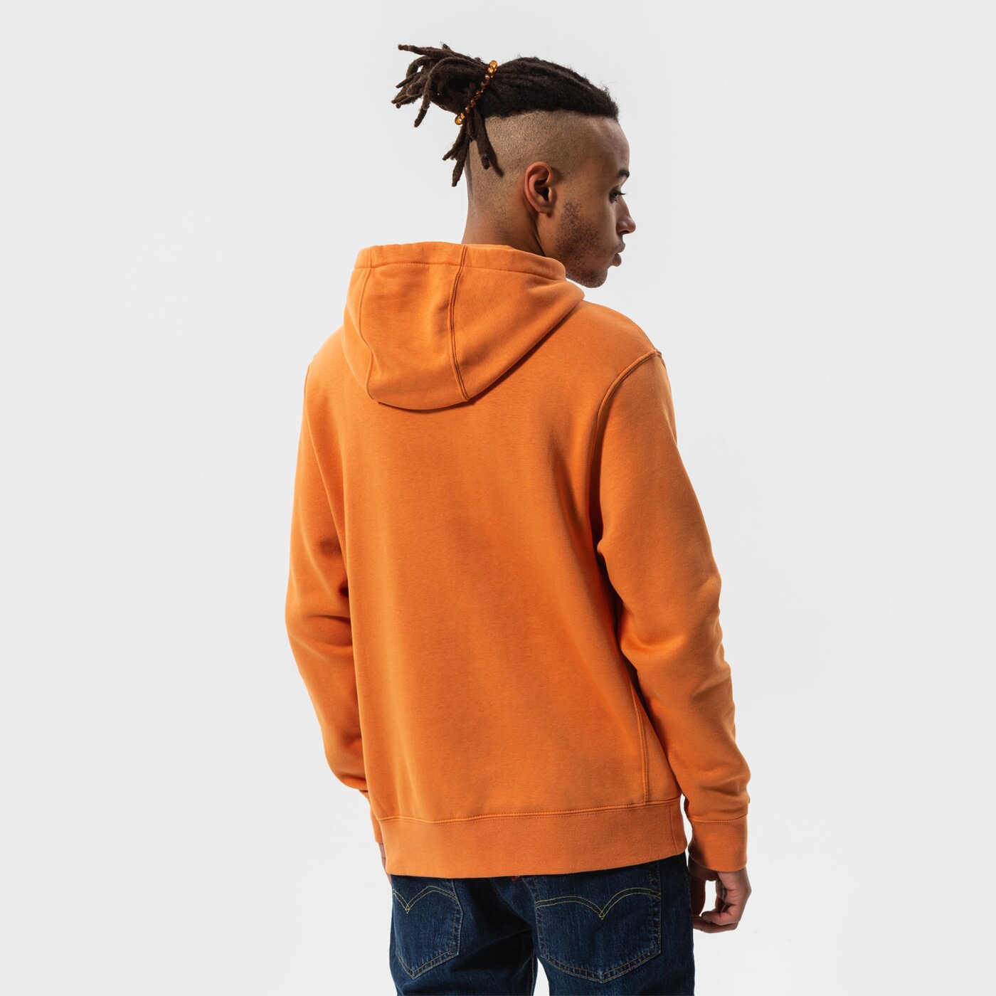 Мъжки суичър NIKE СУИТЧЪР С КАЧУЛКА NIKE SPORTSWEAR CLUB FLEECE bv2654-808 цвят кафяв