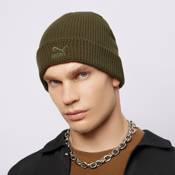 Дамска зимна шапка PUMA ШАПКА ARCHIVE MID FIT BEANIE 022848 17 цвят зелен