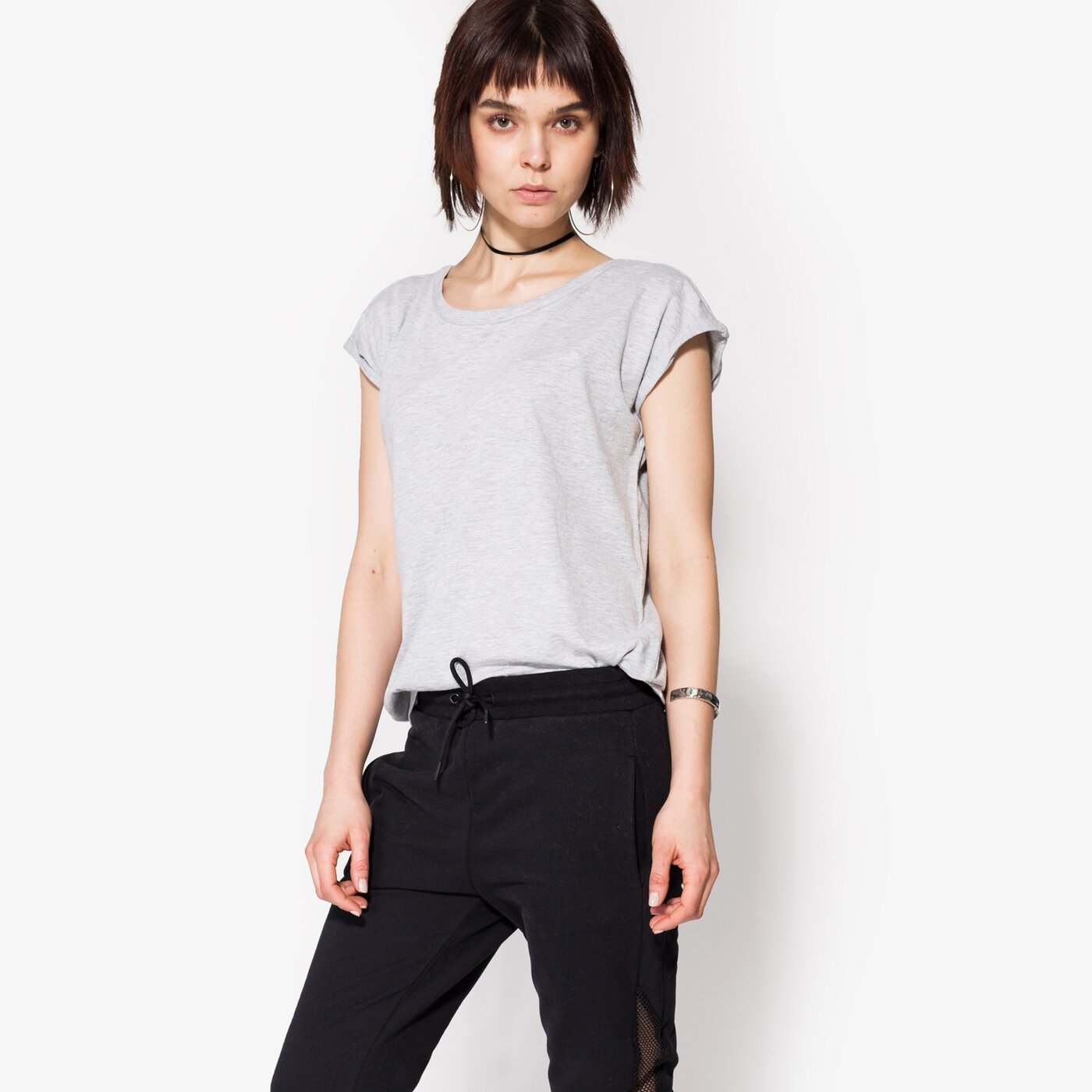 Дамска тениска CONFRONT ТЕНИСКА SS KICK cf17tsd31001 цвят сив