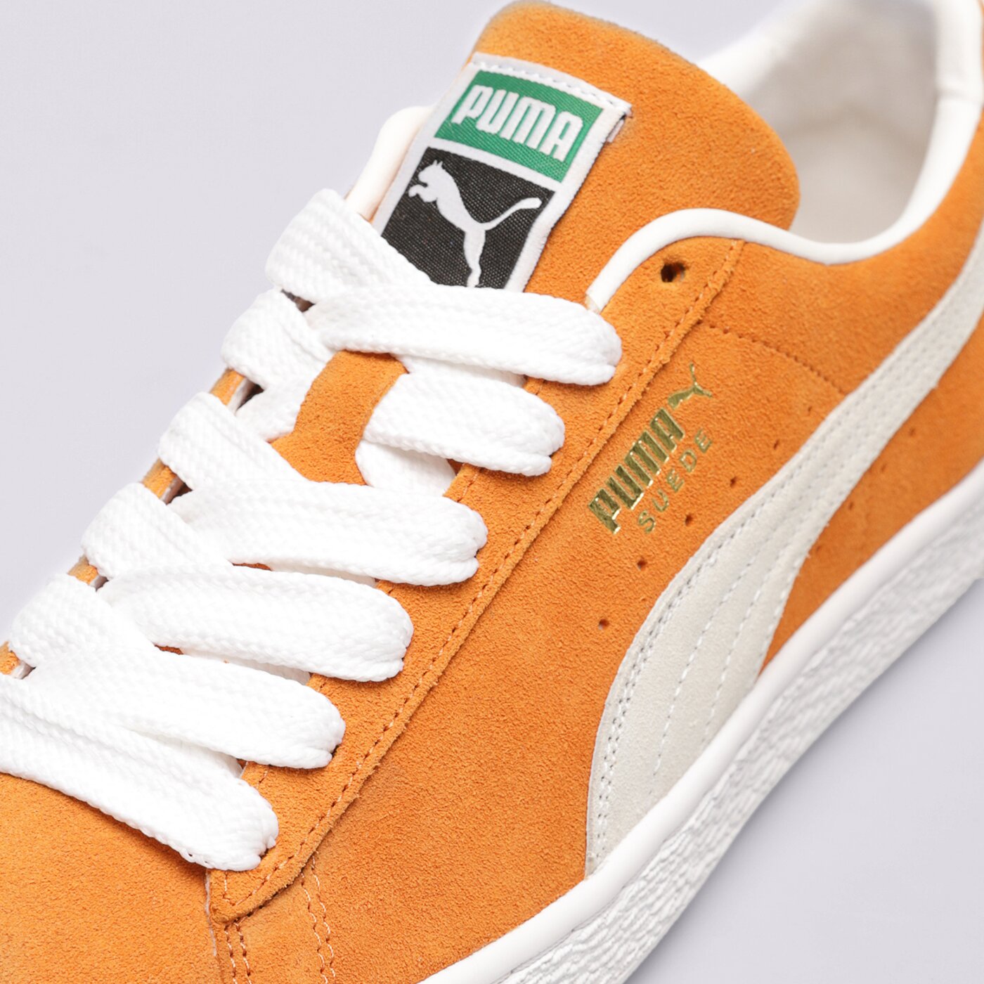 Мъжки маратонки PUMA SUEDE CLASSIC XXI 37491578 цвят оранжев