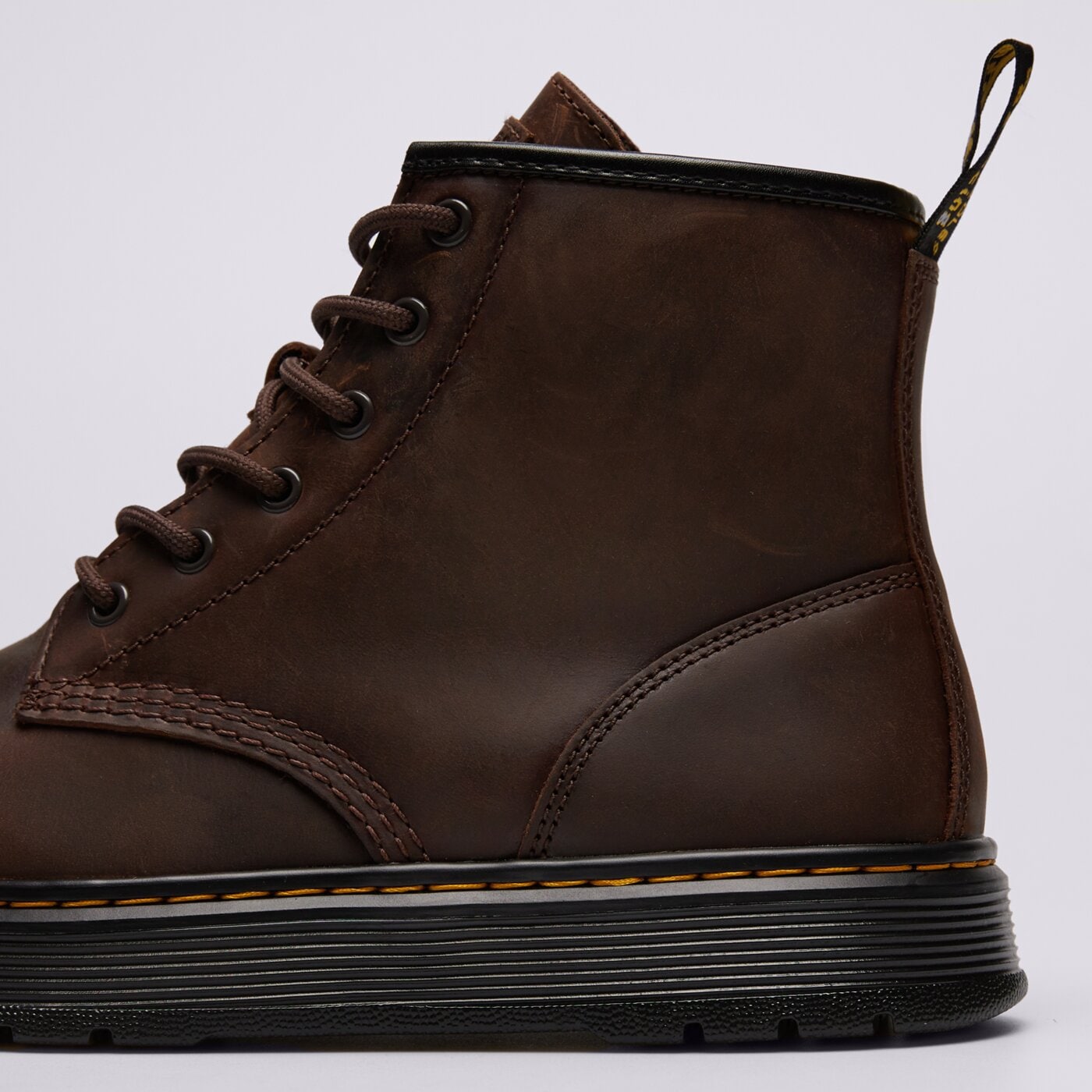 Мъжки боти DR.MARTENS BROOKLINE CHUKKA 6 EYE BOOT 41681200 цвят кафяв