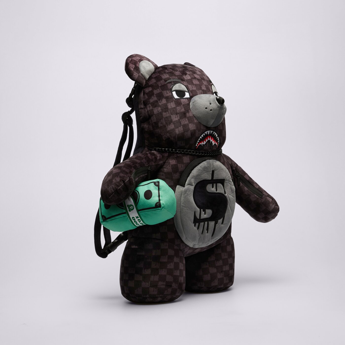 Детска раница SPRAYGROUND РАНИЦА DRIPPING SHARKS MONEYBEAR 910b7974nsz цвят черен