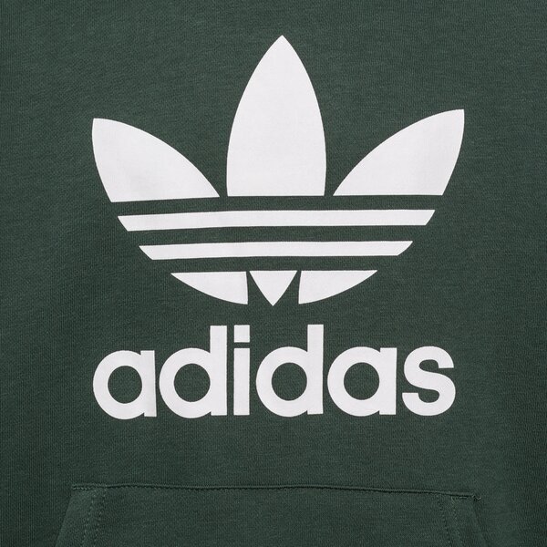 Детски суичър ADIDAS СУИТЧЪР С КАЧУЛКА TREFOIL HOODIE BOY hk0270 цвят черен