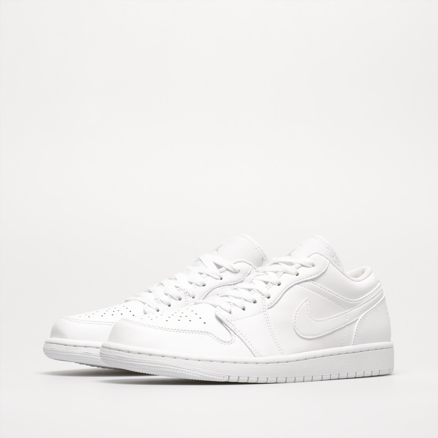 Мъжки маратонки AIR JORDAN 1 LOW  553558-136 цвят бял