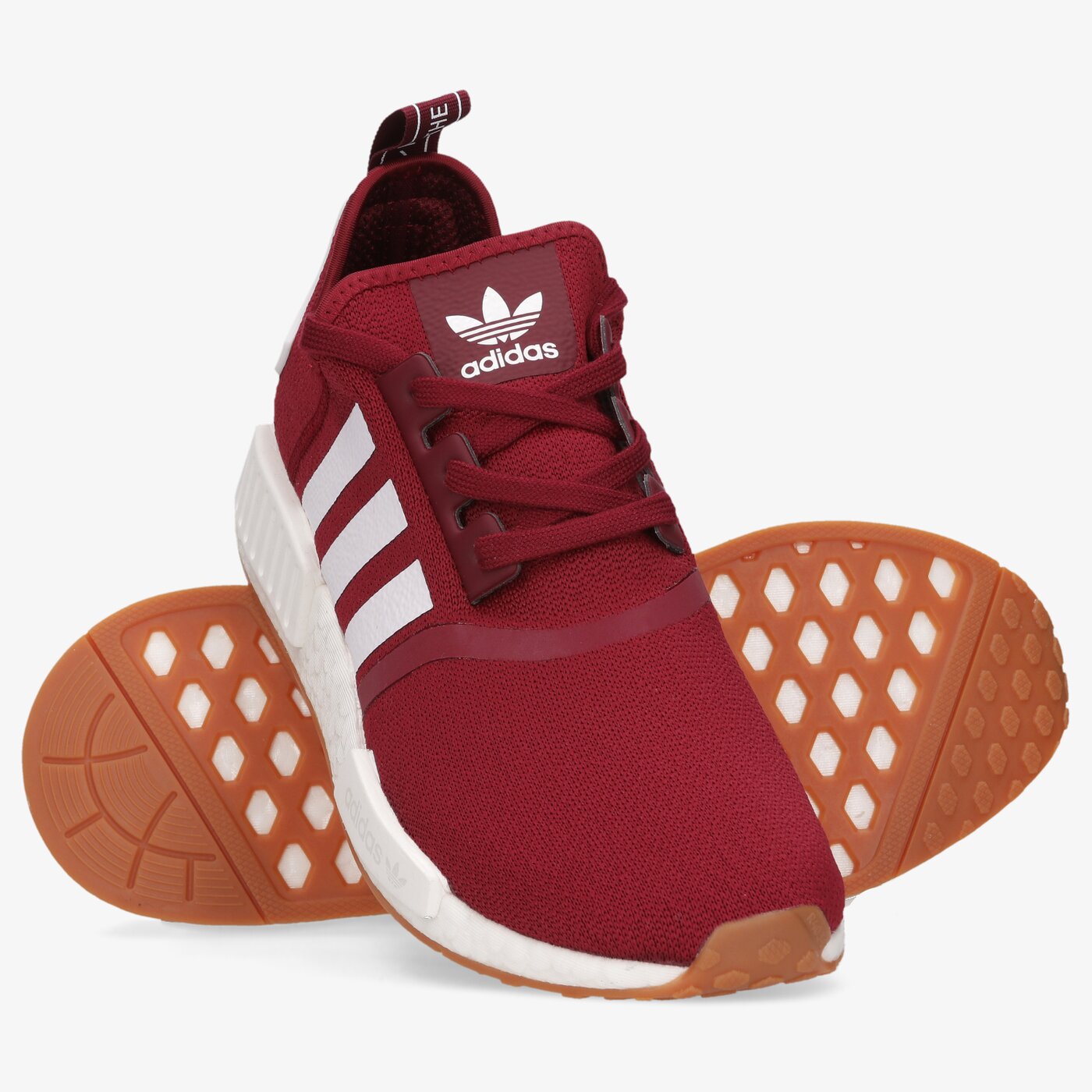 Мъжки маратонки ADIDAS NMD_R1 fx6787 цвят бордо