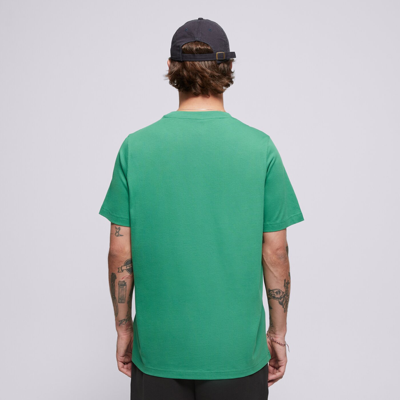 Мъжка тениска PUMA ТЕНИСКА WARDROBE ESS TEE 629644 86 цвят зелен