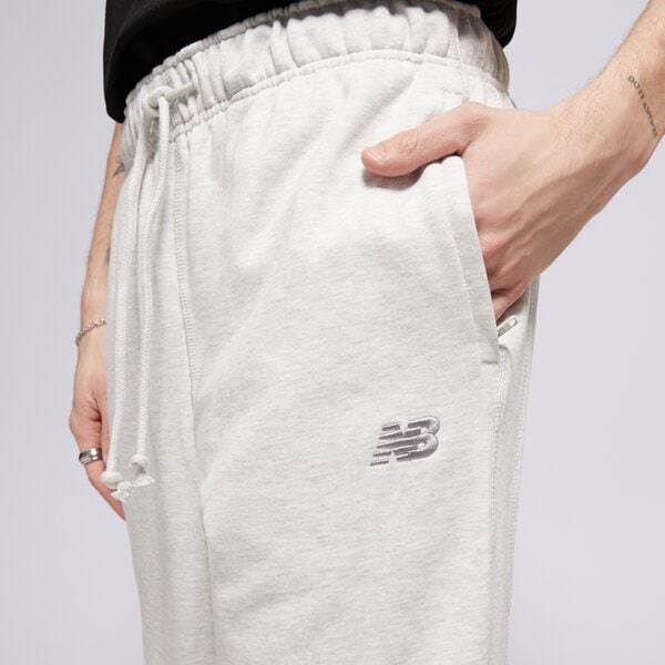 Мъжки панталони NEW BALANCE ПАНТАЛОНИ ATHLETICS   FRENCH TERRY JOGGER mp41508ahh цвят сив