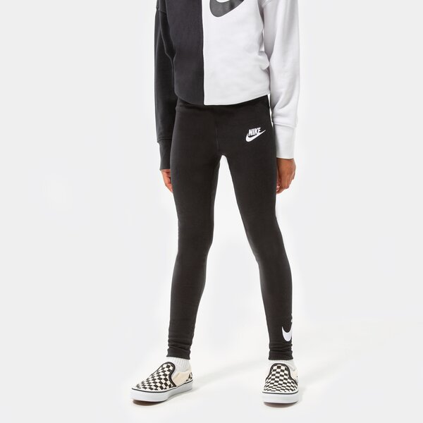 Детски панталони NIKE КЛИН G NSW ESSNTL LGGNG ENERGY GIRL dm8390-010 цвят черен
