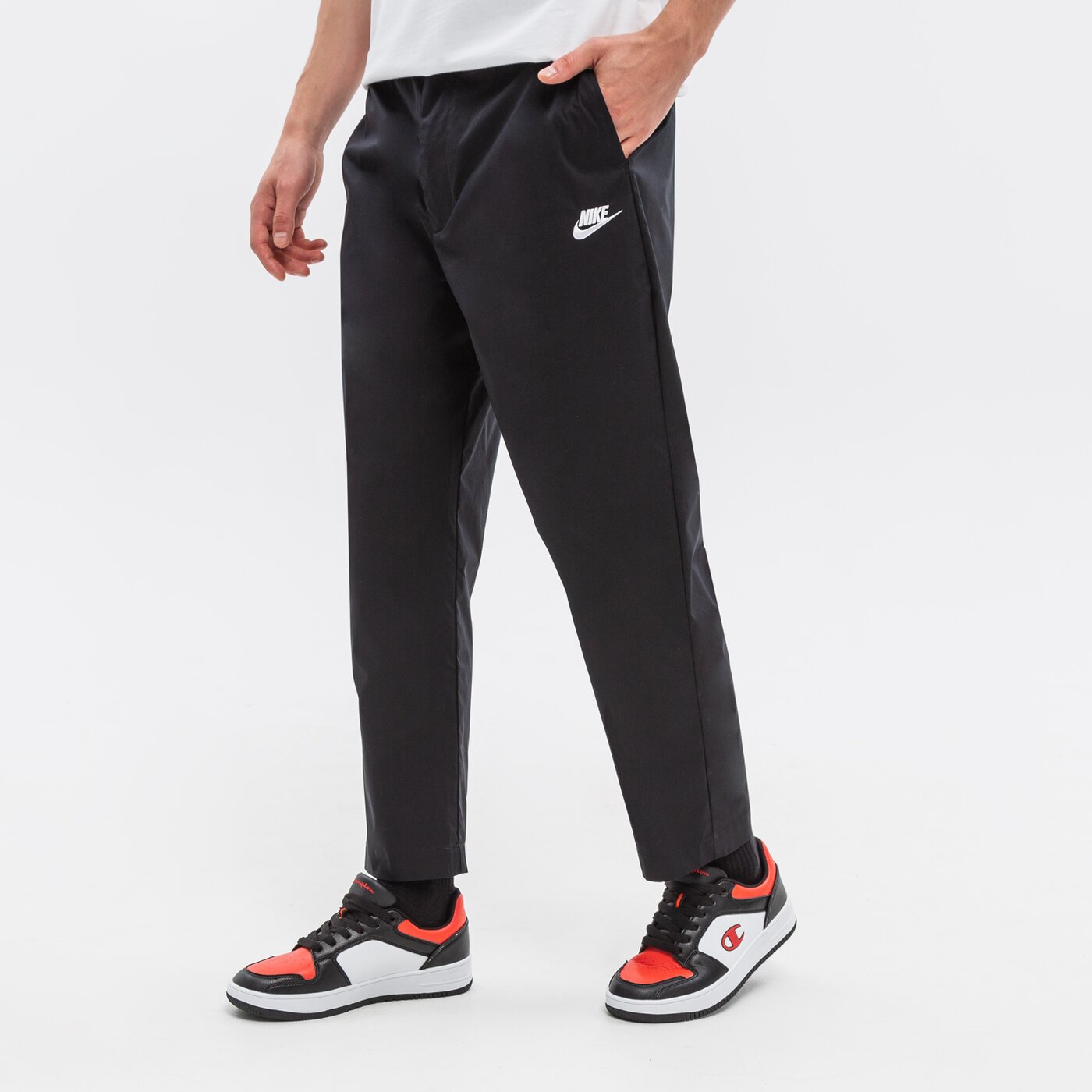 Мъжки панталони NIKE ПАНТАЛОНИ M NSW SPE WVN UL SNEAKER PANT dm6823-010 цвят черен