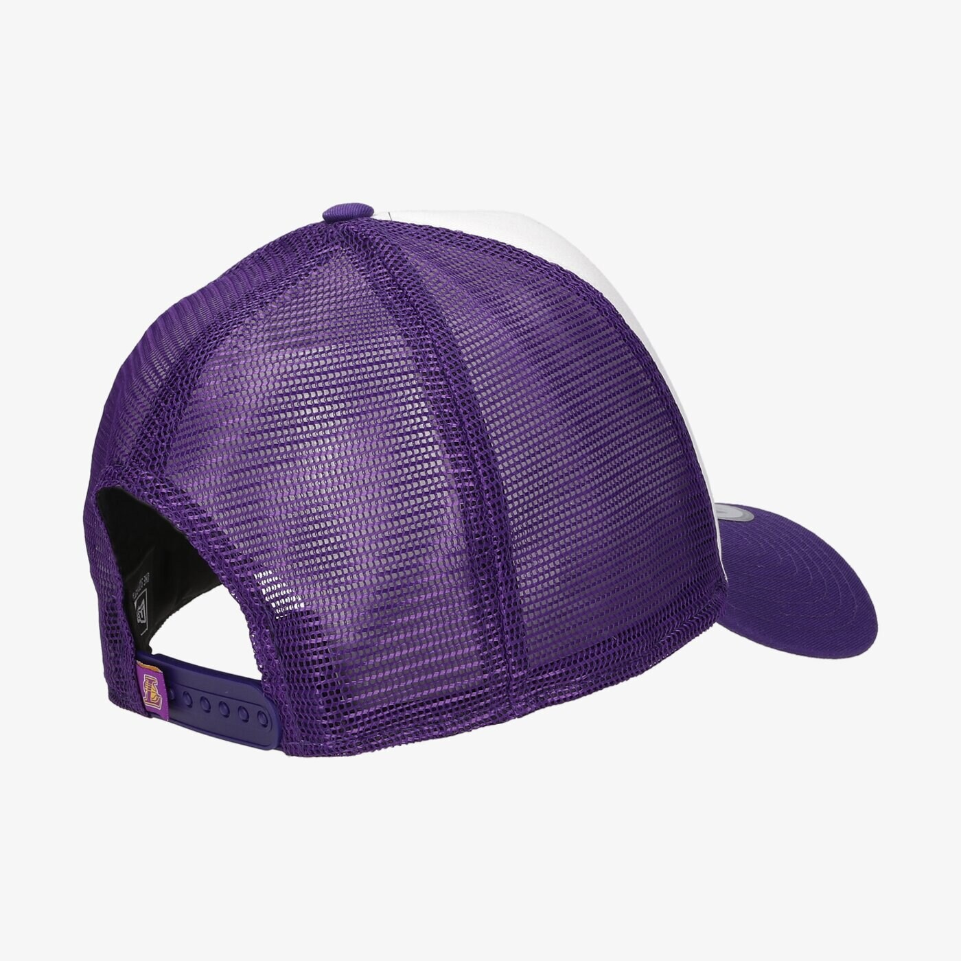 Мъжка шапка с козирка NEW ERA ШАПКА TEAM ARCH TRUCKER LAKERS LOS ANGELES LAKERS TR 60141674 цвят бял