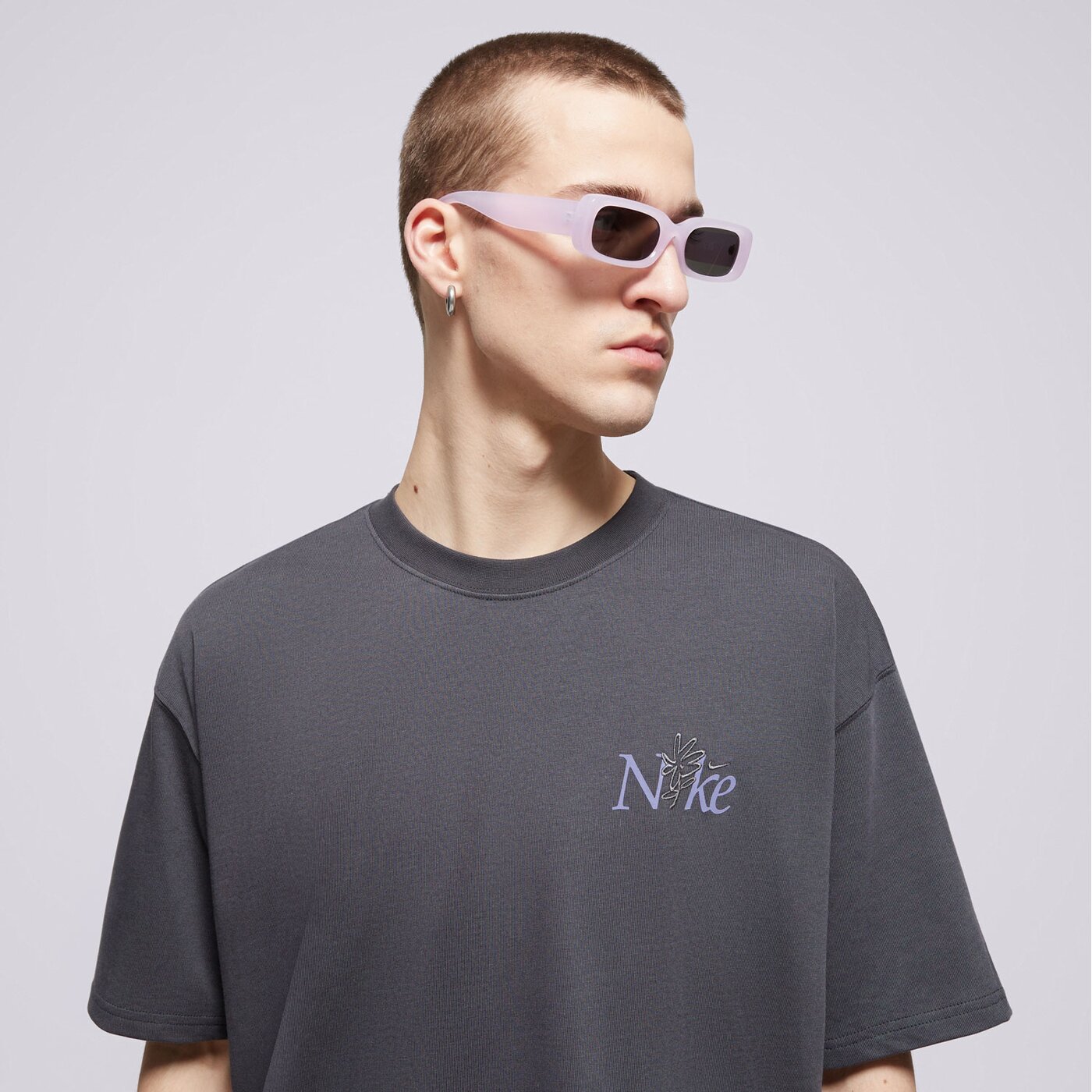 Мъжка тениска NIKE ТЕНИСКА U NSW TEE M90 LBR CRFT hj0614-060 цвят сив