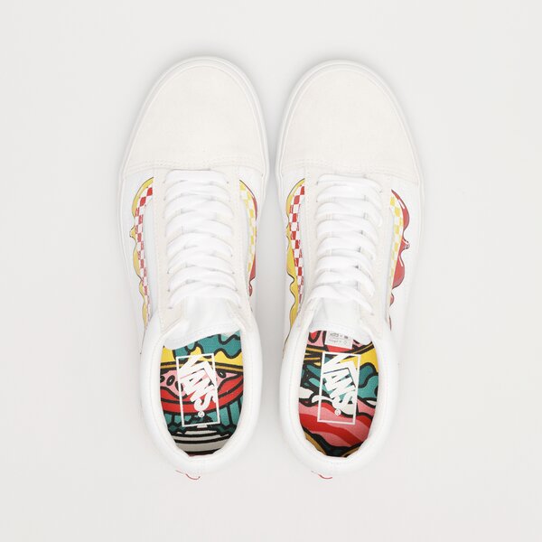 Мъжки маратонки VANS UA OLD SKOOL vn0a5krsw001 цвят бял