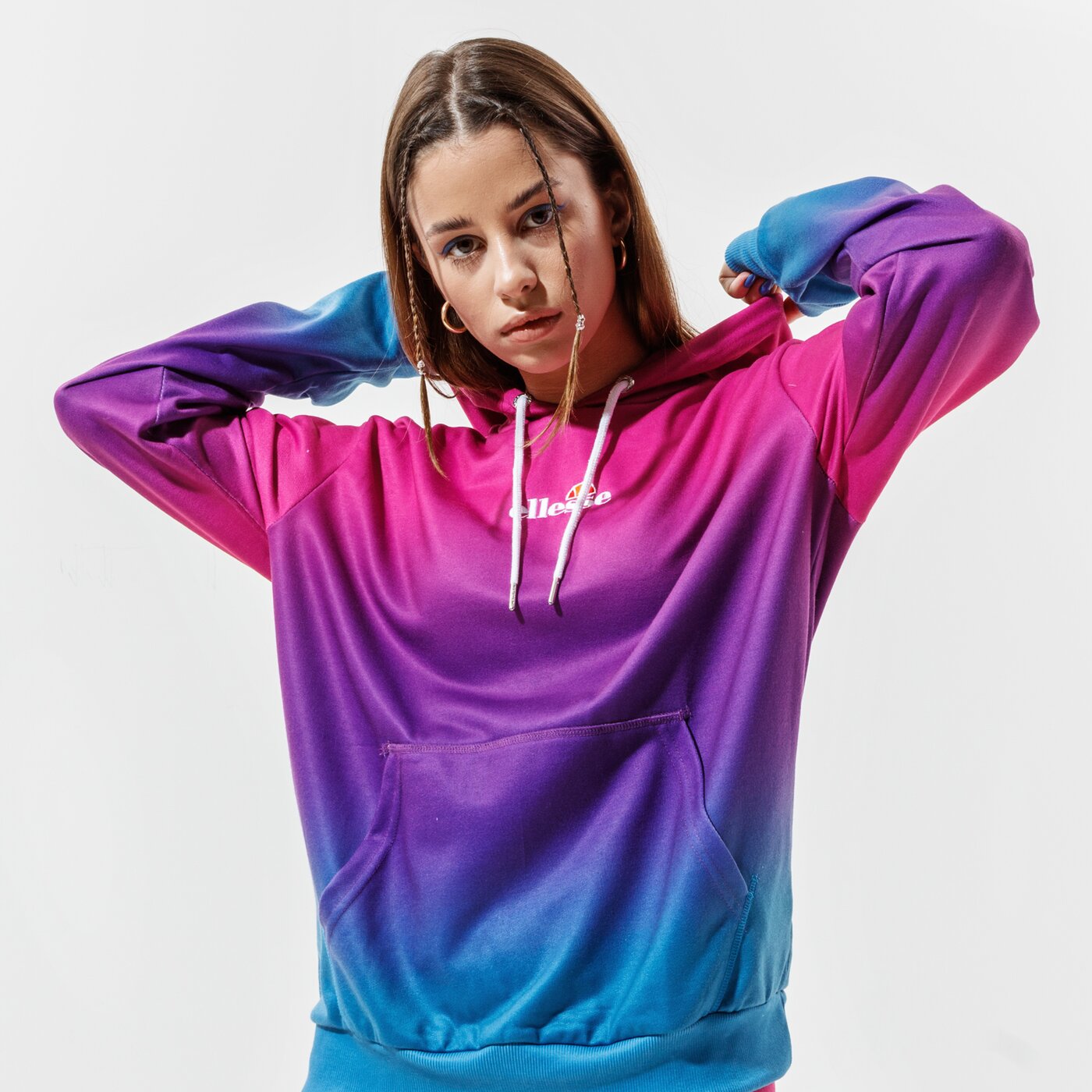 Дамски суичър ELLESSE СУИТЧЪР С КАЧУЛКА PROTEBBE OH HOODY MLT sgj11911940 цвят многоцветен