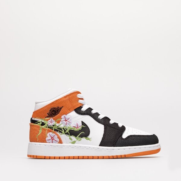 Детски маратонки AIR JORDAN 1 MID SE GDN GG  dq8390-100 цвят бял