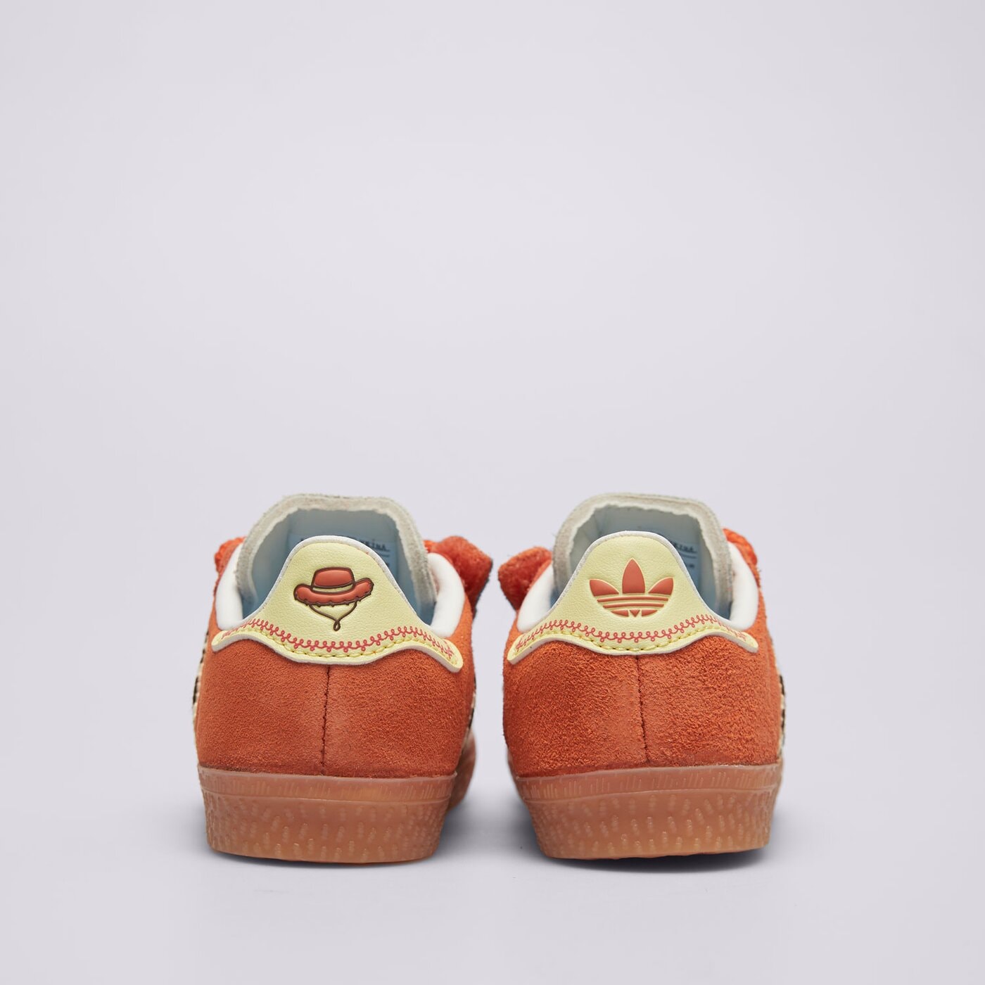 Детски маратонки ADIDAS GAZELLE CF EL I ji0075 цвят оранжев