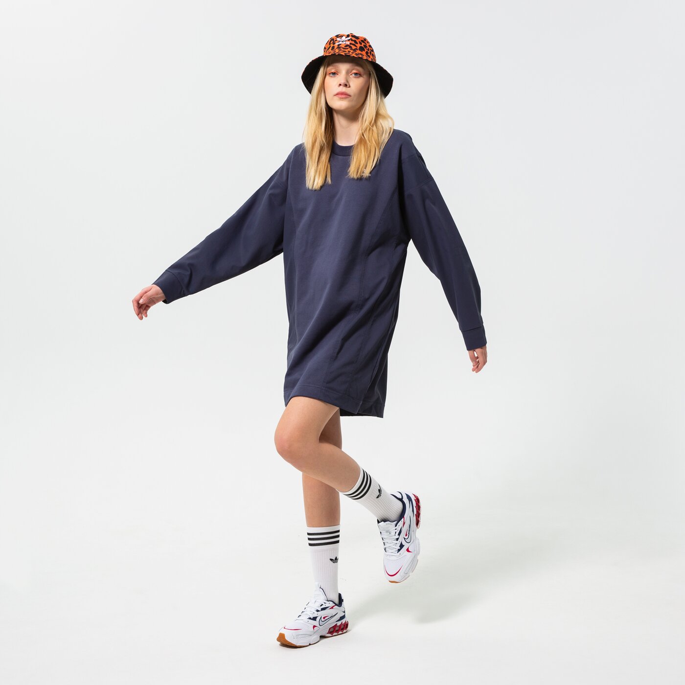 Дамски ADIDAS РОКЛЯ hc4552 цвят тъмносин