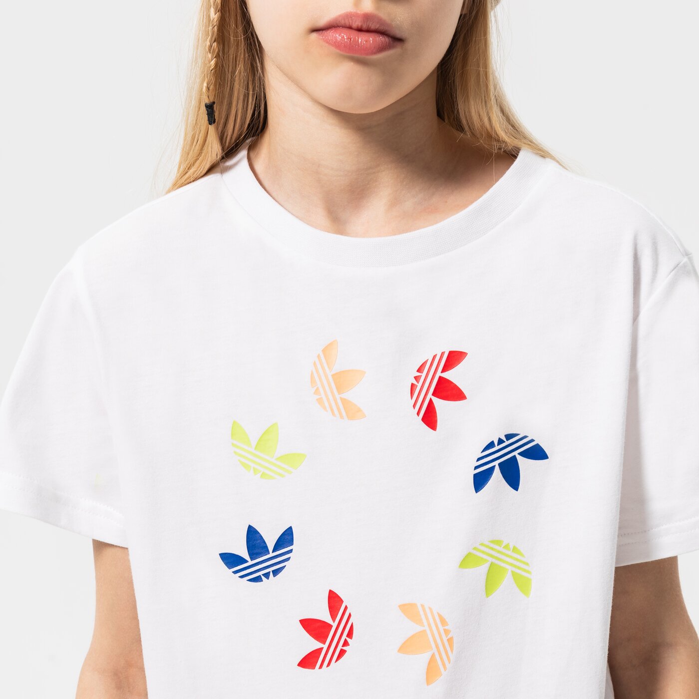 Детска тениска ADIDAS ТЕНИСКА TEE BOY hf2133 цвят бял